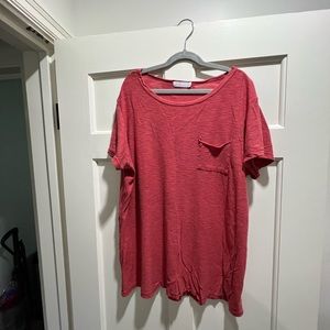 Red t shirt